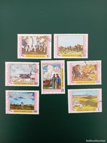 Timbres: MONGOLIA 1979 20 ANIVERSARIO COOPERATIVAS AGRÍCOLAS SERIE COMPLETA
